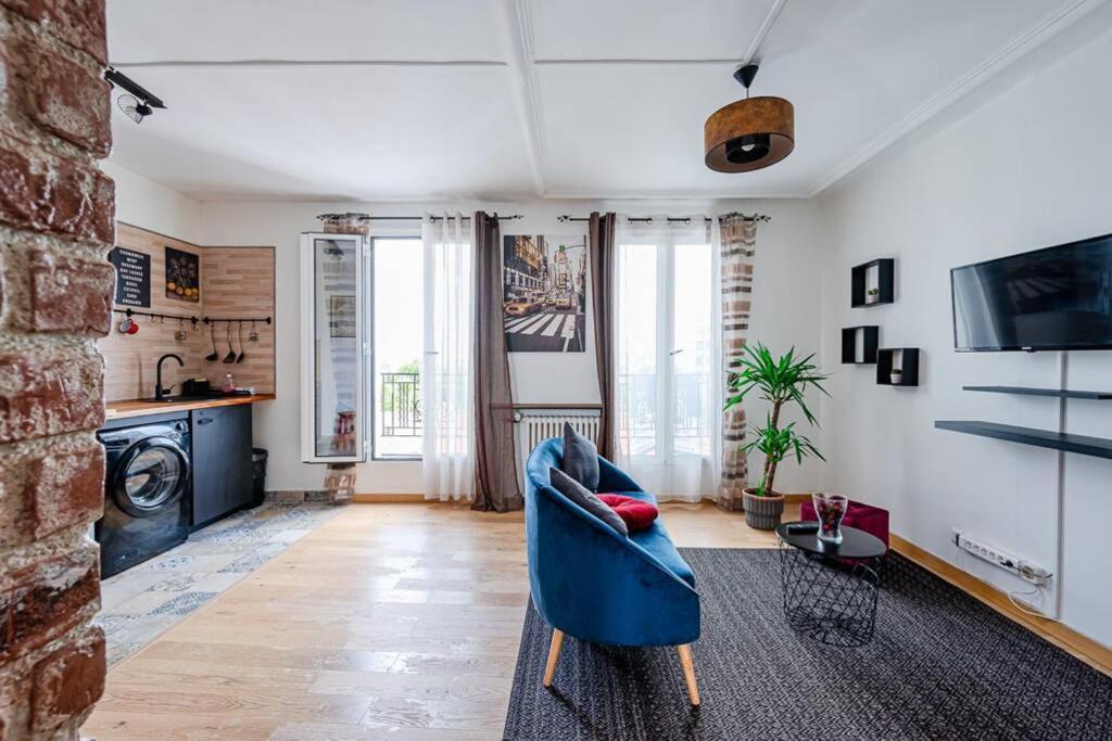 Joli Appartement Lumineux Saint-Ouen (Seine-Saint-Denis) Exterior photo